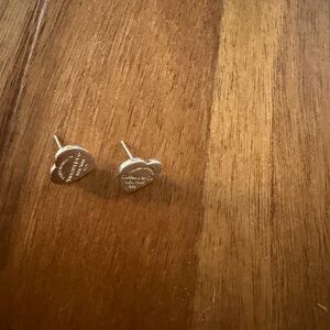 Tiffany & Co. Silver Heart Earrings